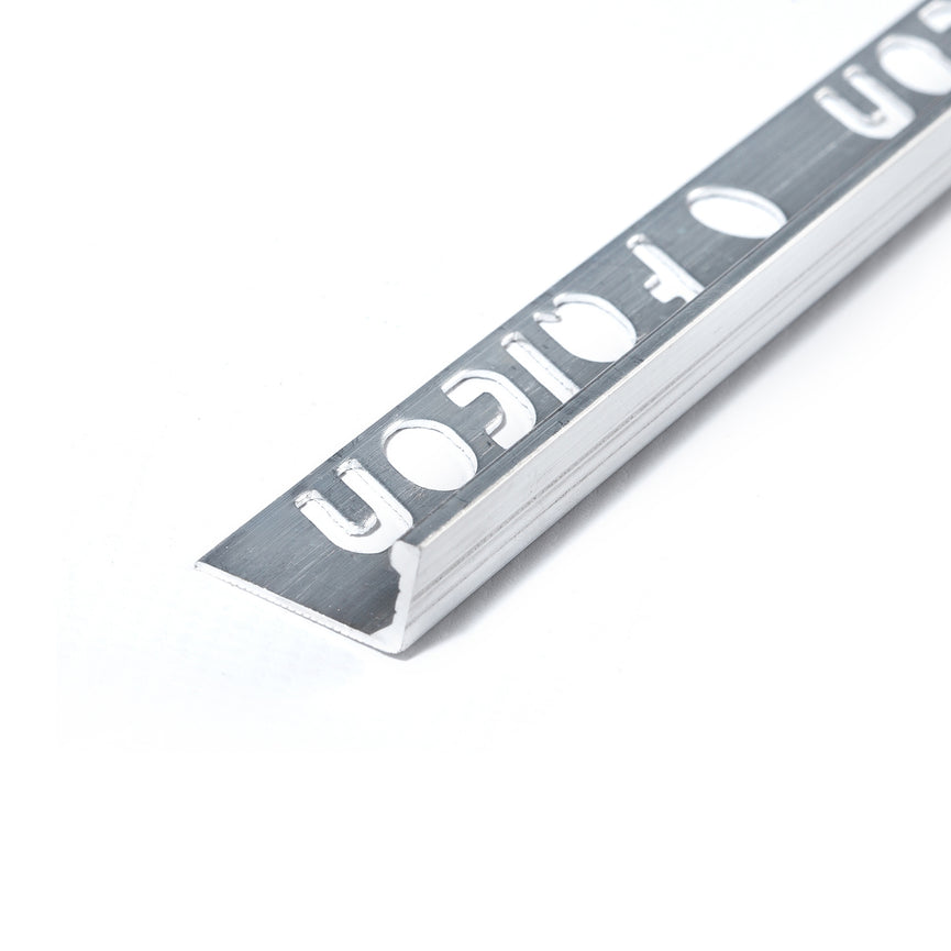 12mm aluminium edge trim straight