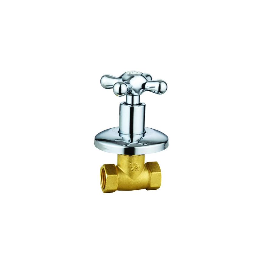 PC02 Pura Classic Undertile Stop Tap 15mm FxF