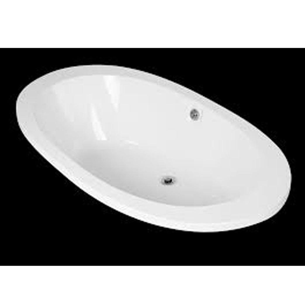 BATH OVAL COWRIE 1800 WHITE